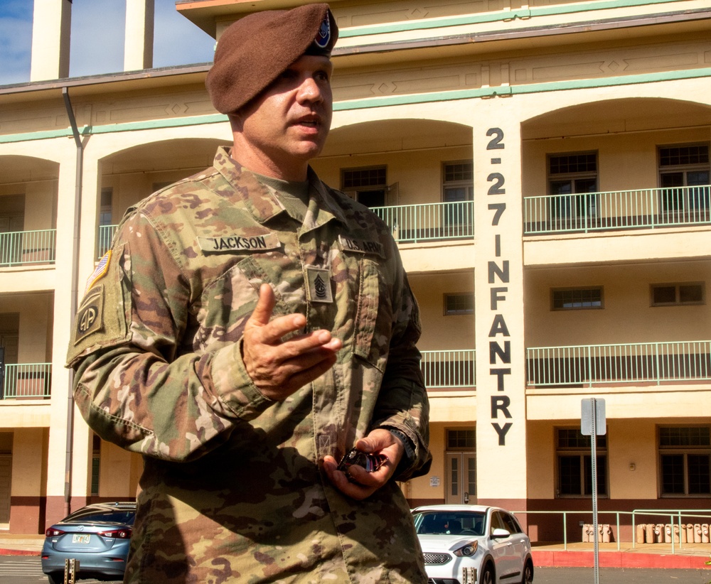 5th Security Force Assistance Brigade Conducts Award Ceremony