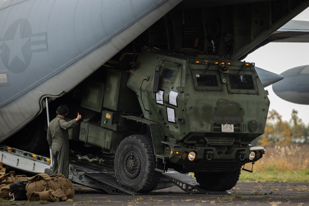 Keen Sword 25 | 3/12 Marines arrive in JASDF Kenebetsu Air Base