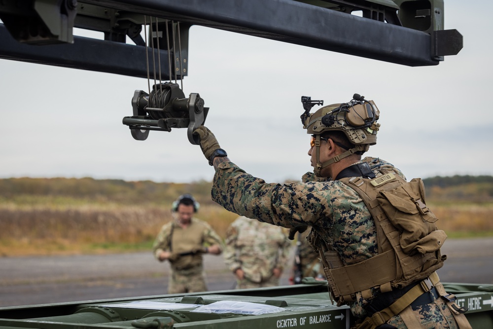 Keen Sword 25 | 3/12 Marines arrive in JASDF Kenebetsu Air Base