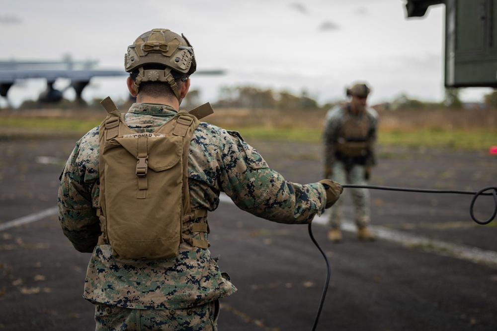 Keen Sword 25 | 3/12 Marines arrive in JASDF Kenebetsu Air Base