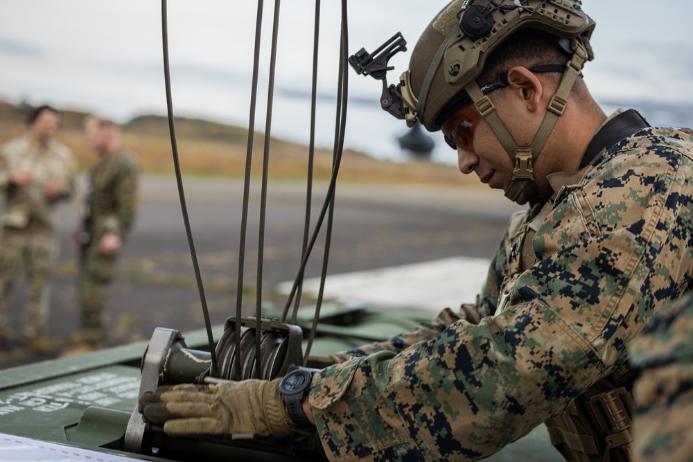 Keen Sword 25 | 3/12 Marines arrive in JASDF Kenebetsu Air Base