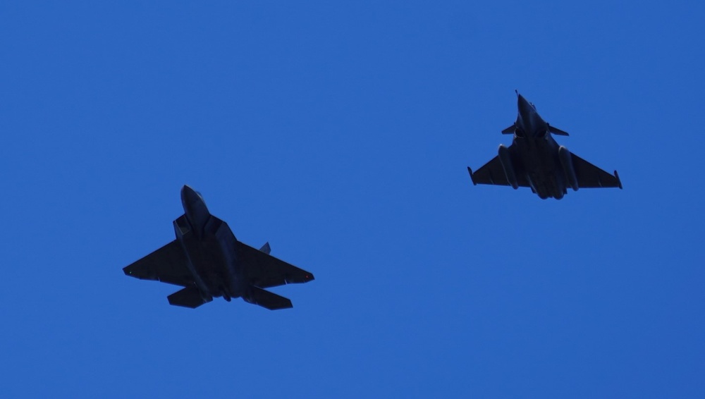 Yorktown Day Event flyover