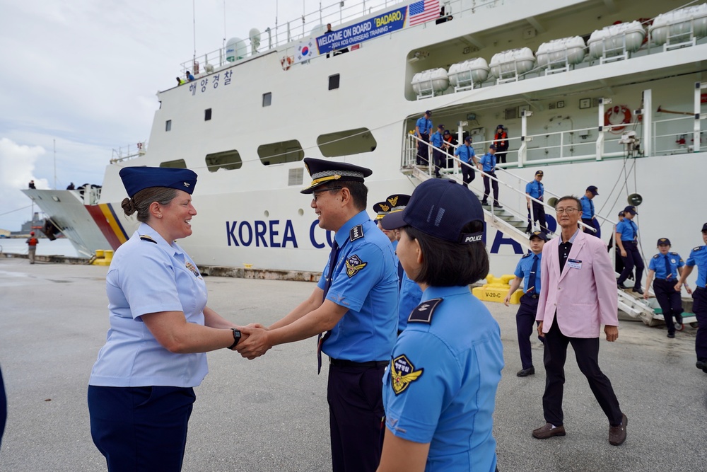 U.S. Coast Guard, Korea Coast Guard strengthen partnership through shared training and cultural exchange in Guam