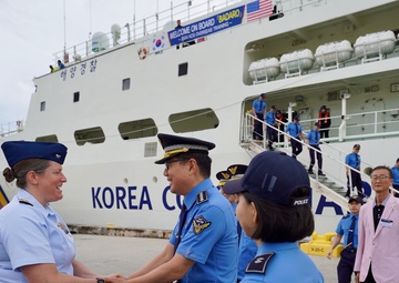 U.S. Coast Guard, Korea Coast Guard strengthen partnership through shared training and cultural exchange in Guam