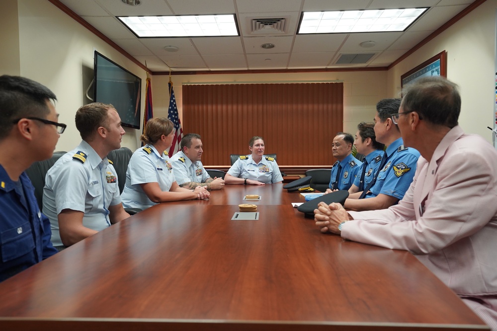 U.S. Coast Guard, Korea Coast Guard strengthen partnership through shared training and cultural exchange in Guam