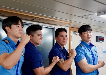 U.S. Coast Guard, Korea Coast Guard strengthen partnership through shared training and cultural exchange in Guam