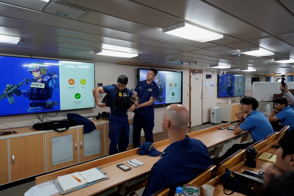 U.S. Coast Guard, Korea Coast Guard strengthen partnership through shared training and cultural exchange in Guam