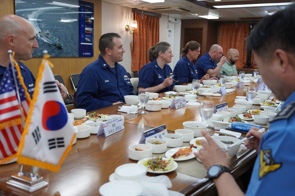 U.S. Coast Guard, Korea Coast Guard strengthen partnership through shared training and cultural exchange in Guam