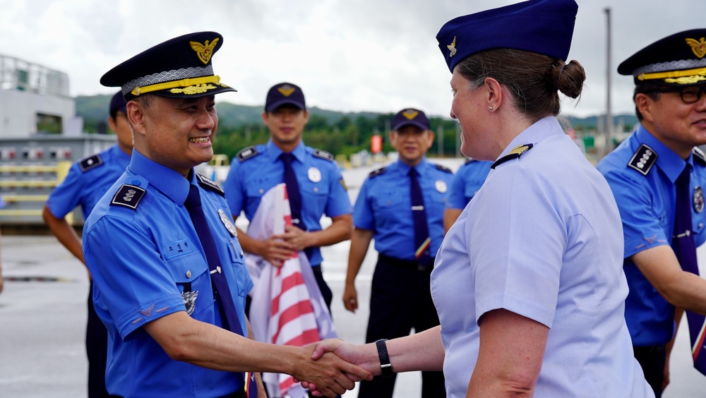 U.S. Coast Guard, Korea Coast Guard strengthen partnership through shared training and cultural exchange in Guam