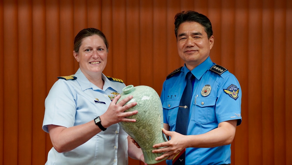 U.S. Coast Guard, Korea Coast Guard strengthen partnership through shared training and cultural exchange in Guam