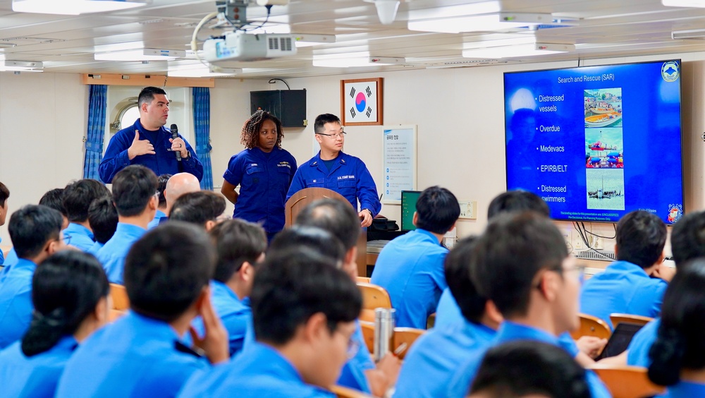 U.S. Coast Guard, Korea Coast Guard strengthen partnership through shared training and cultural exchange in Guam