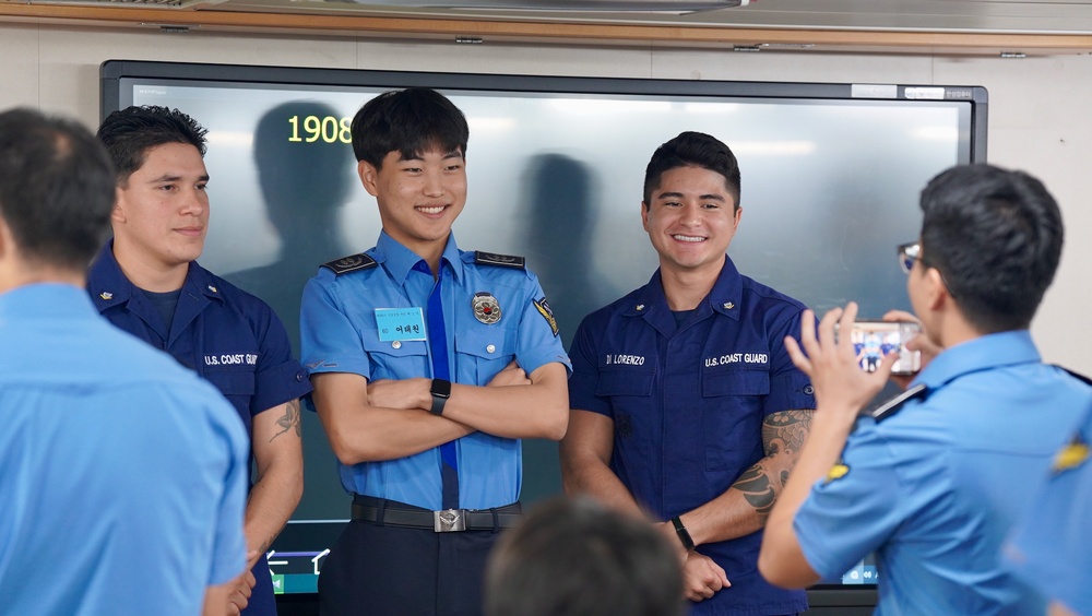 U.S. Coast Guard, Korea Coast Guard strengthen partnership through shared training and cultural exchange in Guam