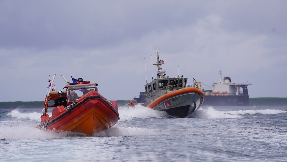 U.S. Coast Guard, Korea Coast Guard strengthen partnership through shared training and cultural exchange in Guam