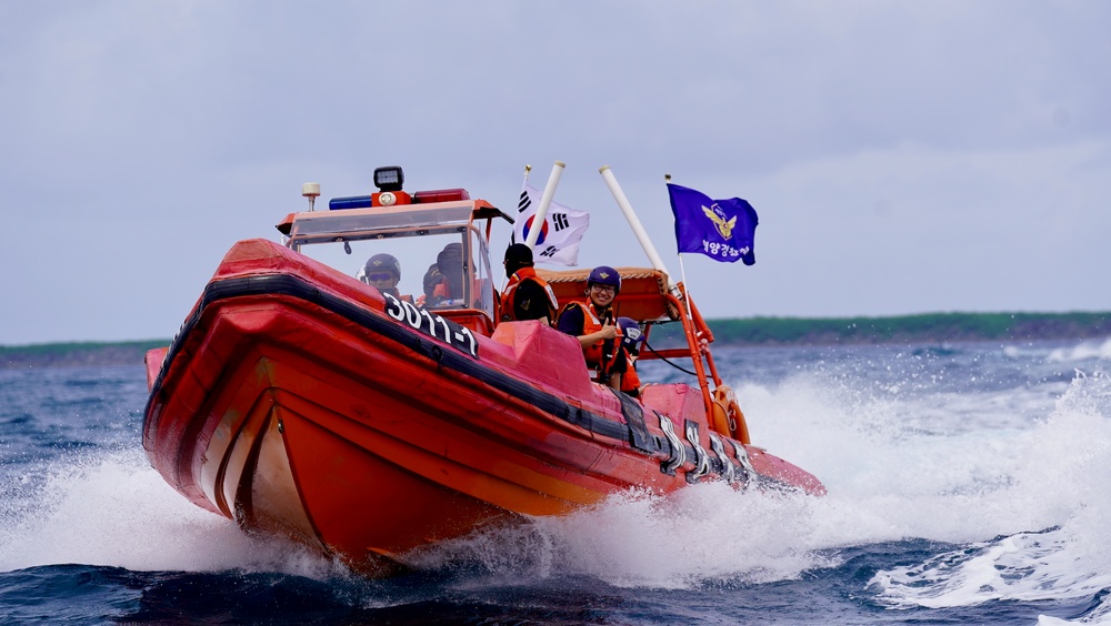 U.S. Coast Guard, Korea Coast Guard strengthen partnership through shared training and cultural exchange in Guam