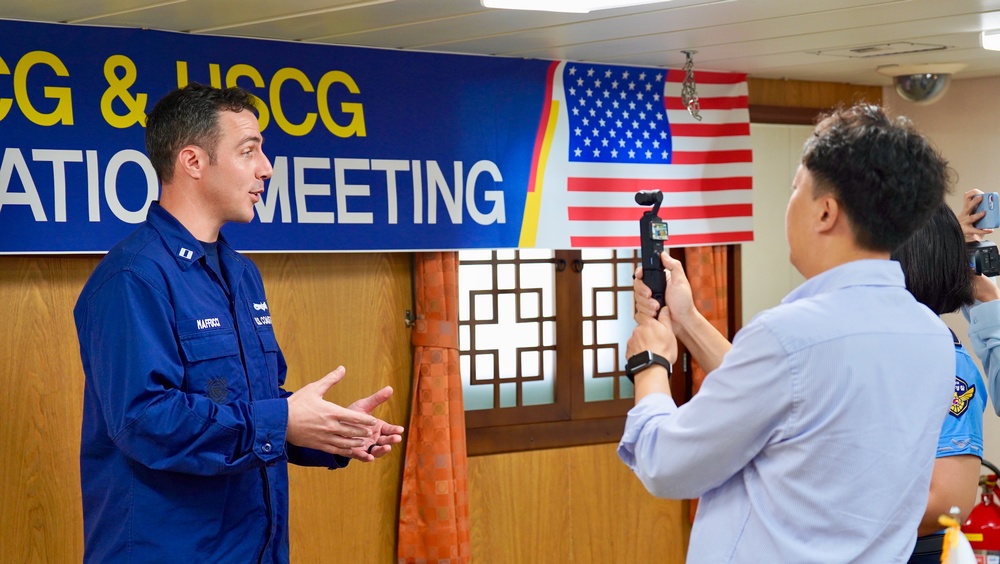 U.S. Coast Guard, Korea Coast Guard strengthen partnership through shared training and cultural exchange in Guam