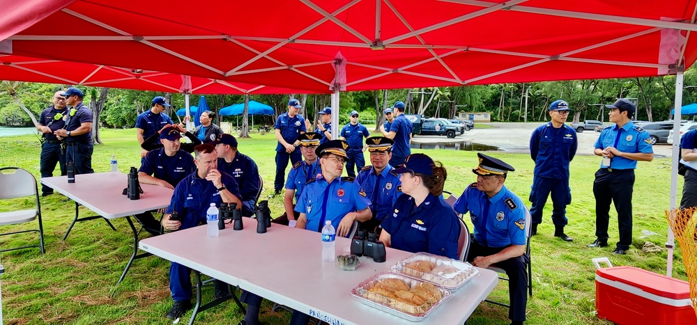 U.S. Coast Guard, Korea Coast Guard strengthen partnership through shared training and cultural exchange in Guam