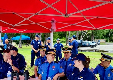 U.S. Coast Guard, Korea Coast Guard strengthen partnership through shared training and cultural exchange in Guam