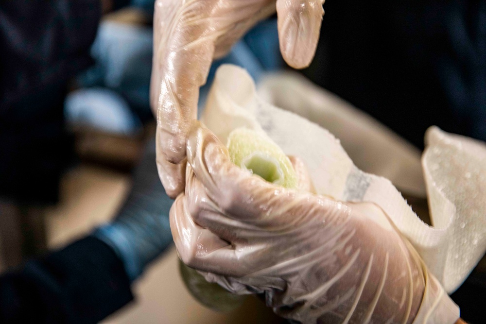 USS Ralph Johnson Conducts Flying Squad Drill