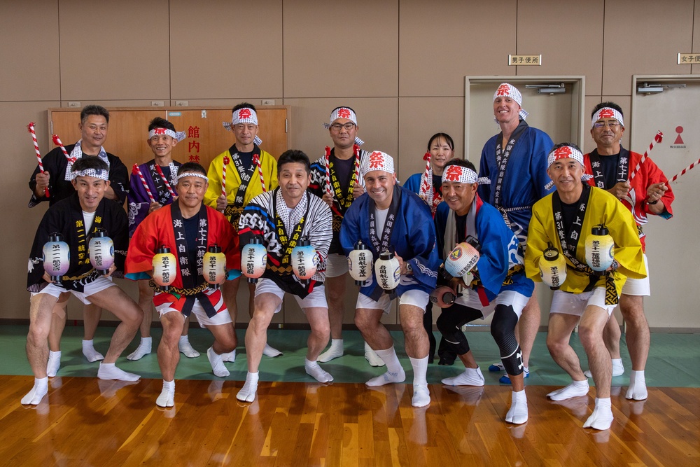 MCAS Iwakuni Marines, Sailors and JMSDF Members Participate in Iwakuni Matsuri Festival and Parade