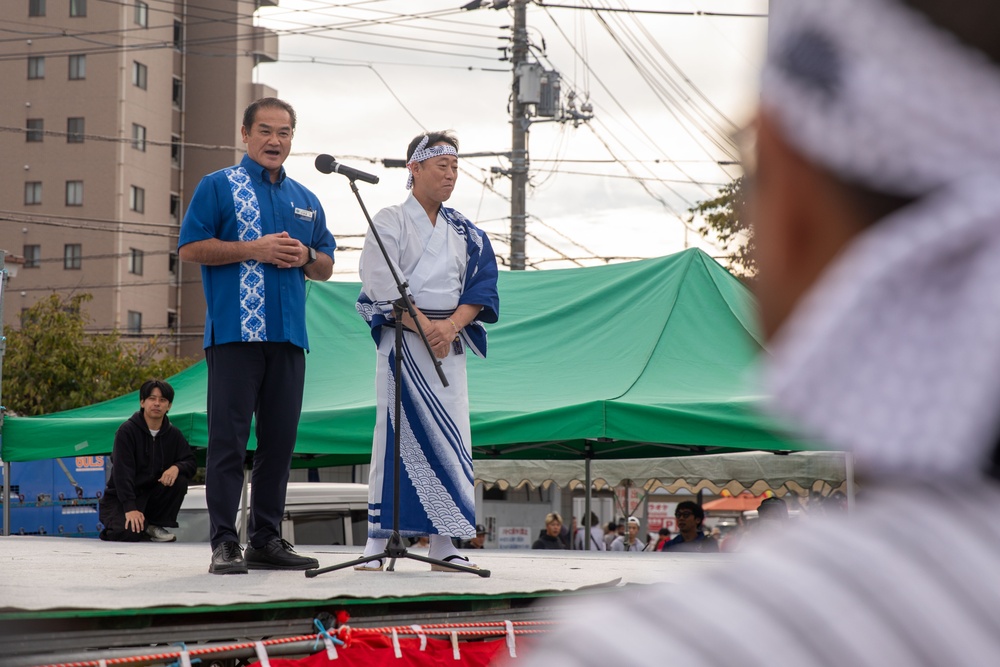 MCAS Iwakuni Marines, Sailors and JMSDF Members Participate in Iwakuni Matsuri Festival and Parade