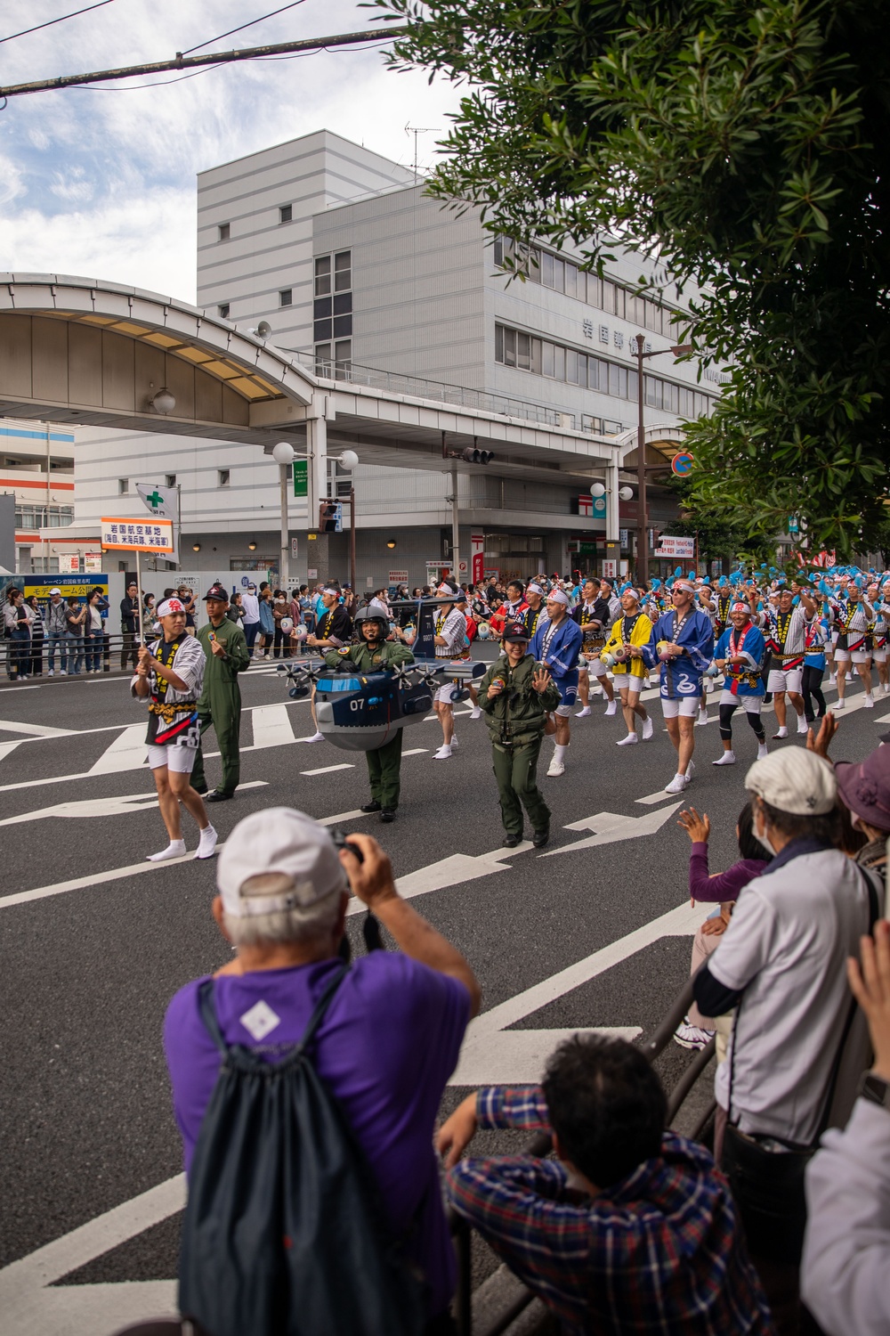 MCAS Iwakuni Marines, Sailors and JMSDF Members Participate in Iwakuni Matsuri Festival and Parade