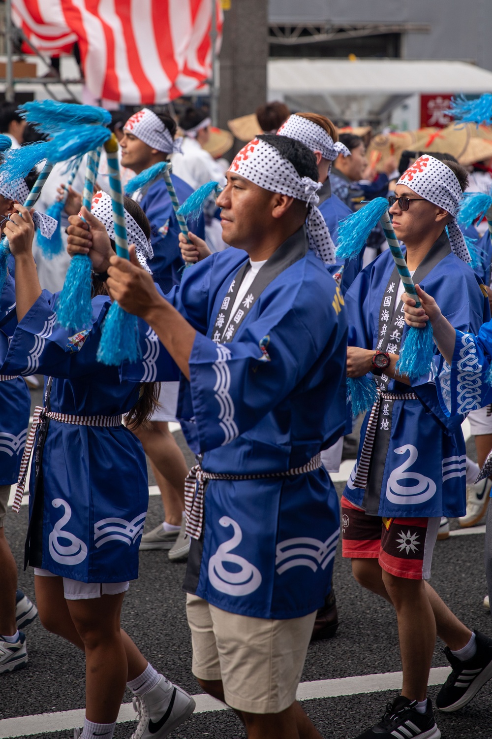 MCAS Iwakuni Marines, Sailors and JMSDF Members Participate in Iwakuni Matsuri Festival and Parade