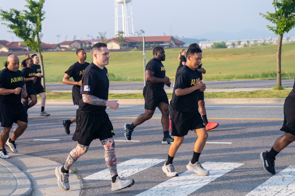 Eighth Army Birthday Run