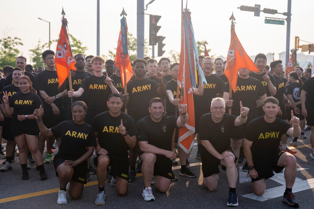 Eighth Army Birthday Run