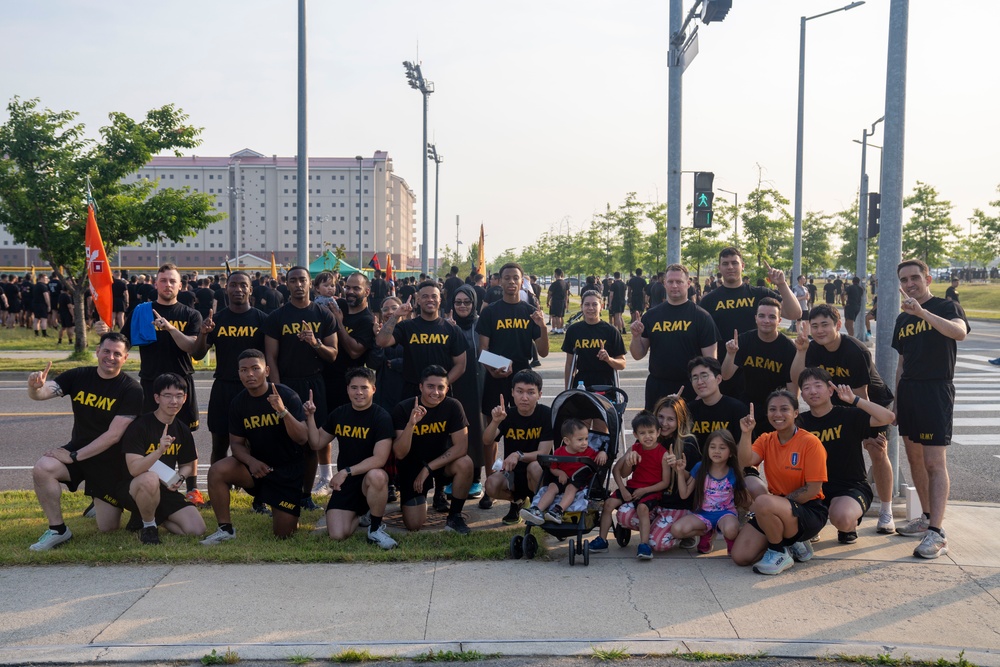 Eighth Army Birthday Run
