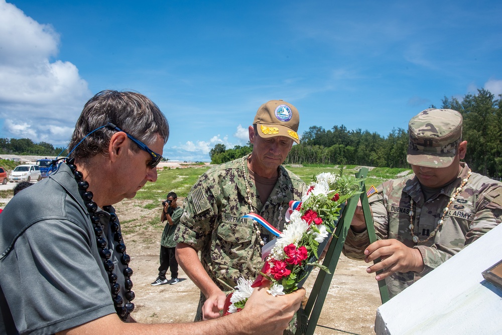 Joint Task Force-Micronesia visits Palau for Congressional meetings, Angaur’s 80th Liberation Day