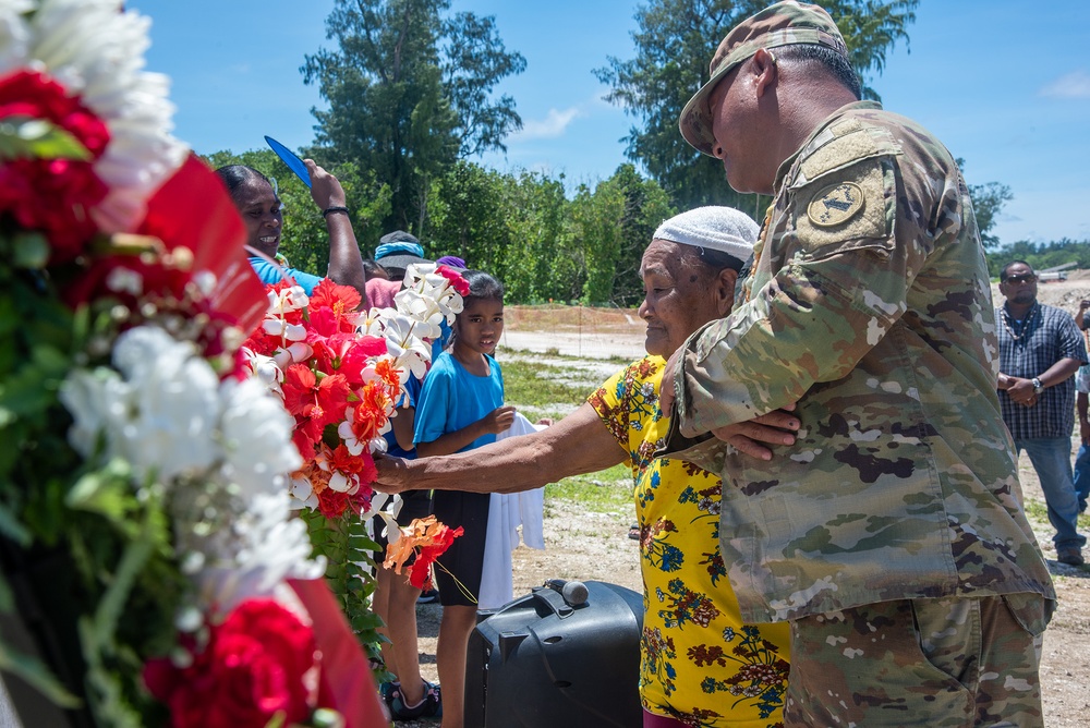 Joint Task Force-Micronesia visits Palau for Congressional meetings, Angaur’s 80th Liberation Day