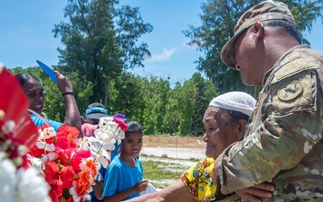 Joint Task Force-Micronesia visits Palau for Congressional meetings, Angaur’s 80th Liberation Day