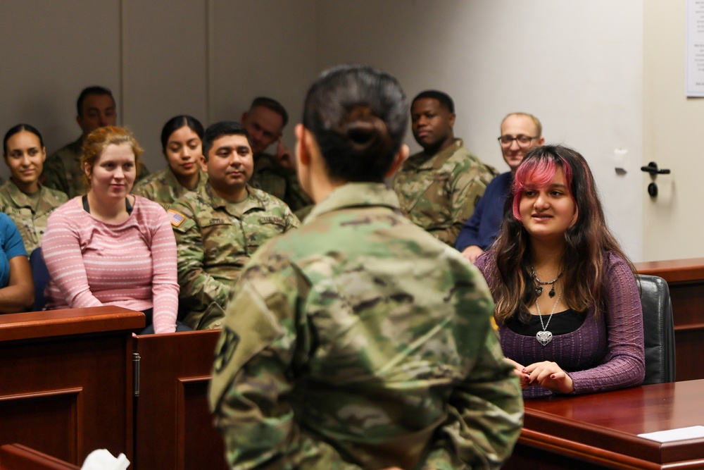 From Enlisted to Officer: 21st TSC Soldier Lives Army Dream