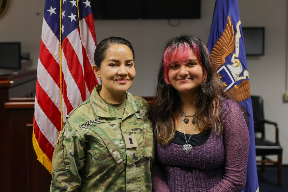 From Enlisted to Officer: 21st TSC Soldier Lives Army Dream