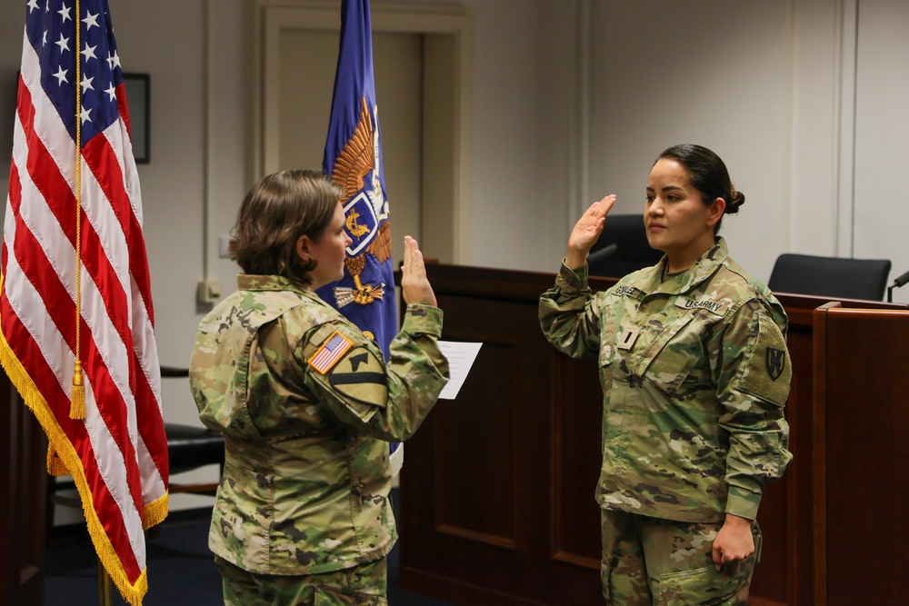 From Enlisted to Officer: 21st TSC Soldier Lives Army Dream