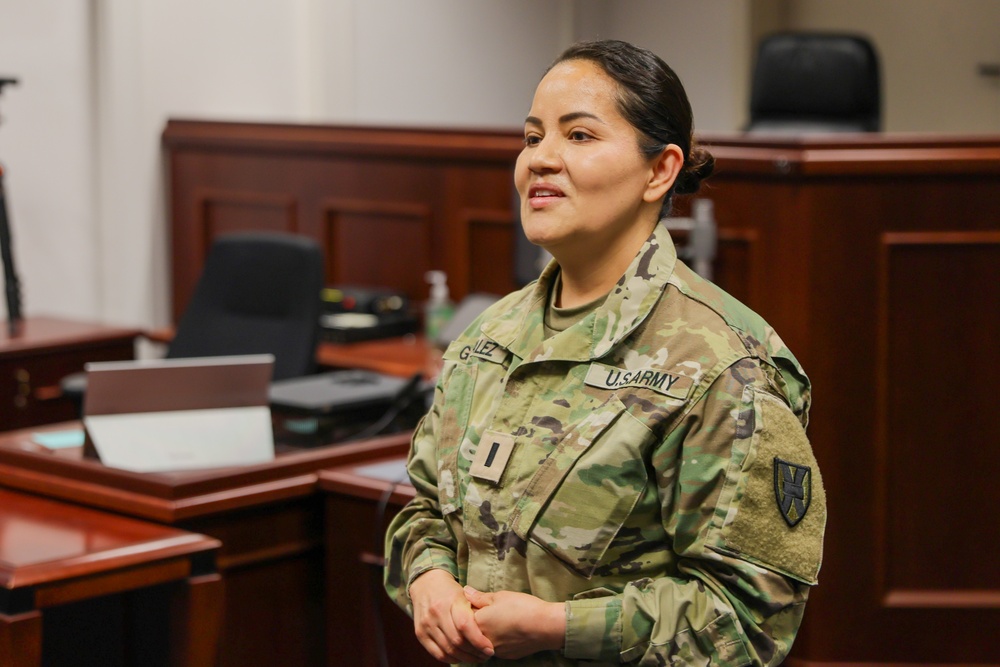 From Enlisted to Officer: 21st TSC Soldier Lives Army Dream