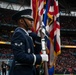 501st CSW Honor Guard perform at NFL London game