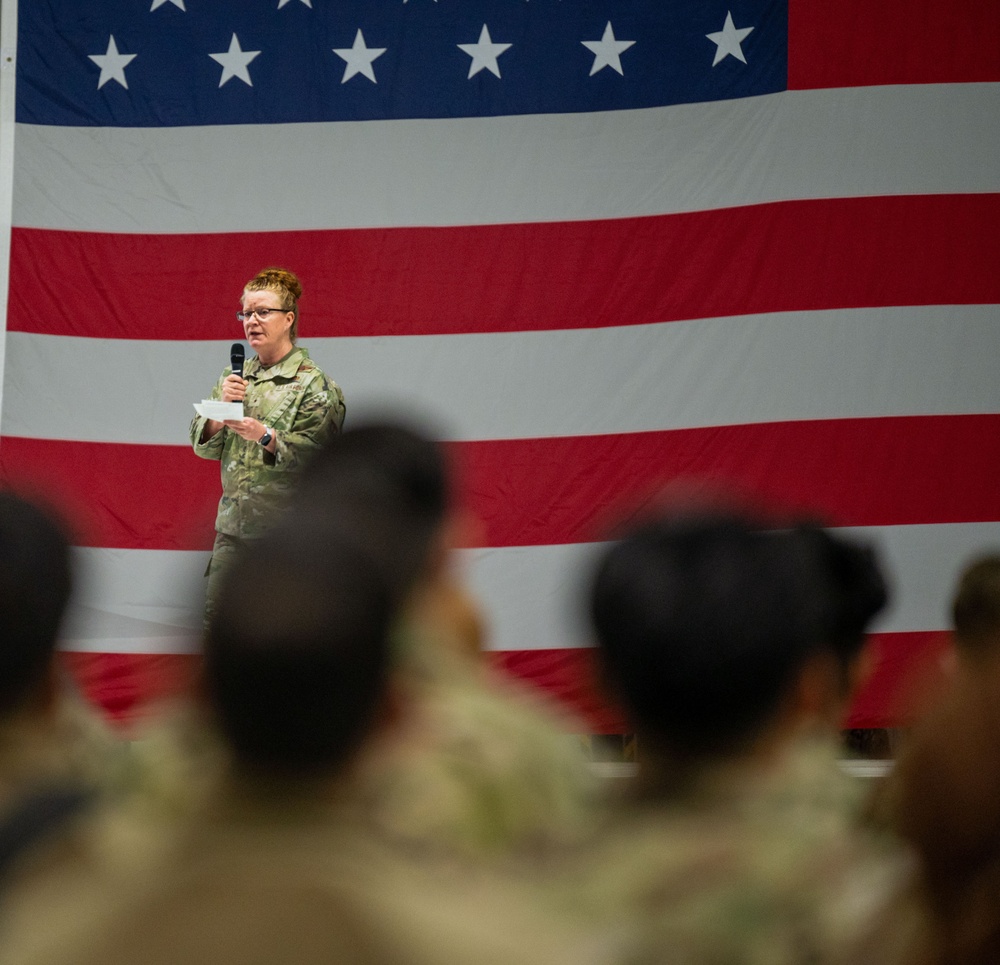 86 AW commander introduces new MVPs during all call