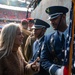 501st CSW Honor Guard perform at NFL London game