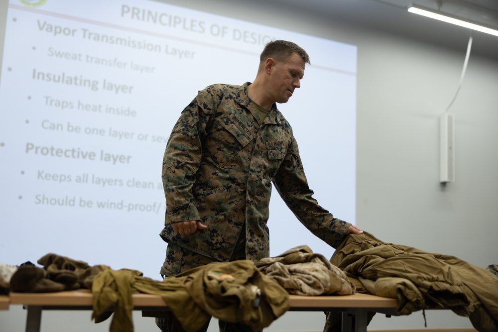 U.S. Marines Conduct Cold Weather Clothing and Equipment Training