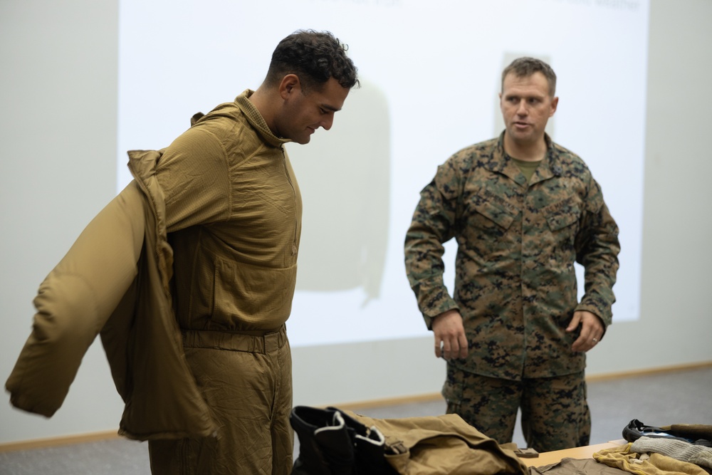 U.S. Marines Conduct Cold Weather Clothing and Equipment Training