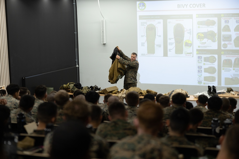 U.S. Marines Conduct Cold Weather Clothing and Equipment Training