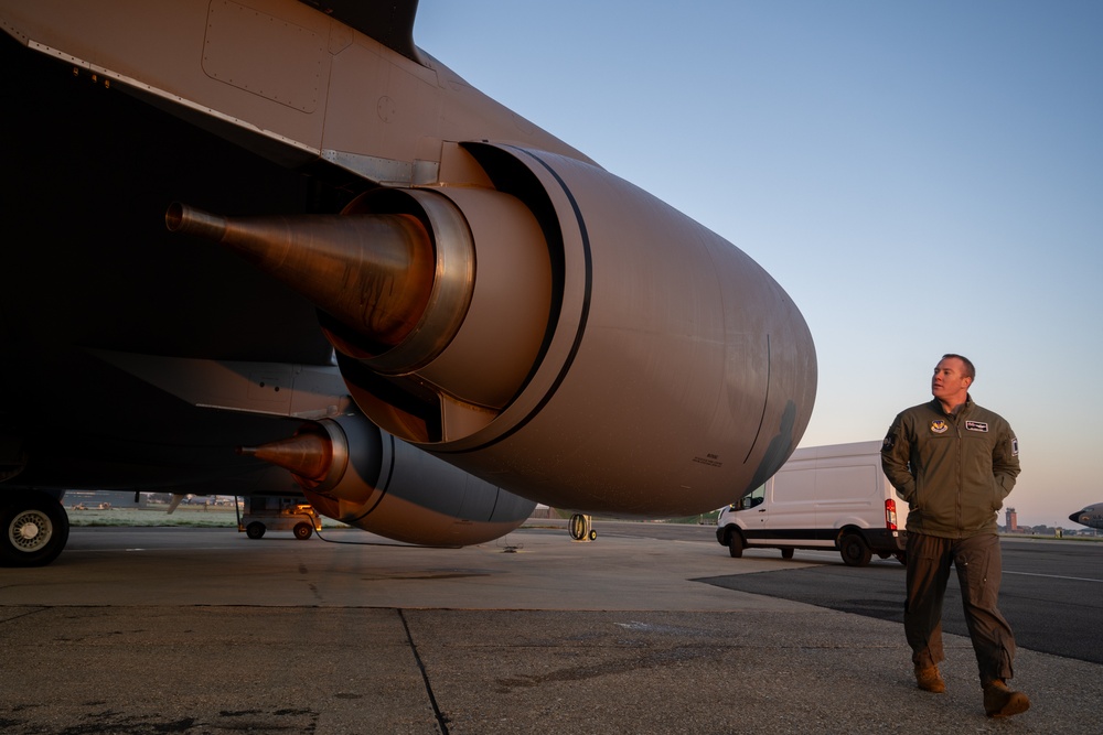 100th ARW supports RAF RC-135 1st full transit of NATO air space