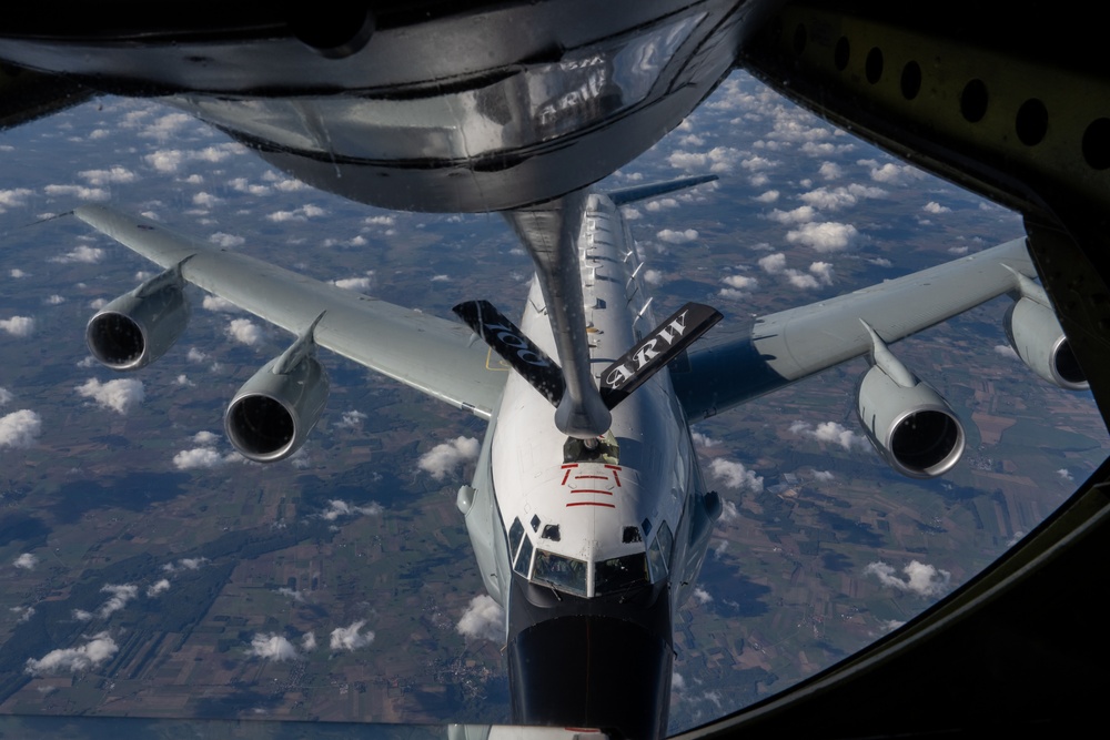 100th ARW supports RAF RC-135 1st full transit of NATO air space