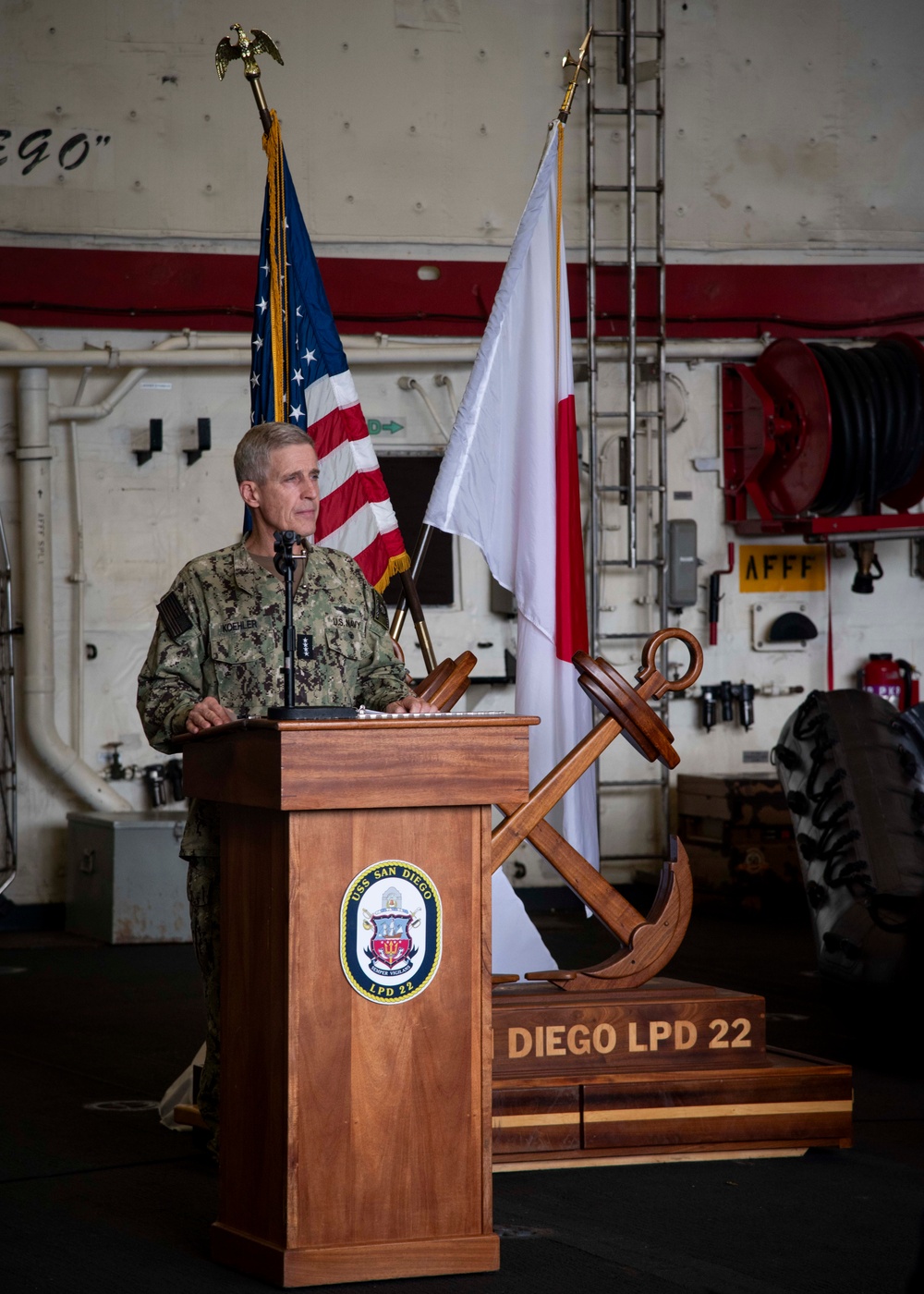 Commander, U.S. Pacific Fleet and Chief of Staff, Joint Staff, Japan Self Defense Forces Attend Keen Sword 25 Press Conference