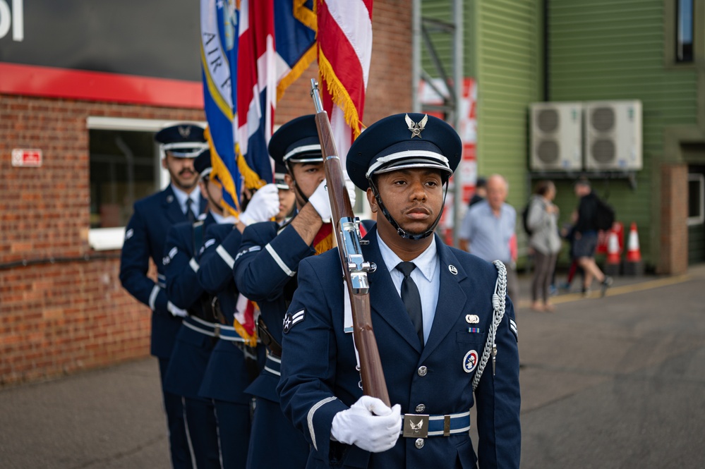 The overseas honor guard perspective: RAF Mildenhall