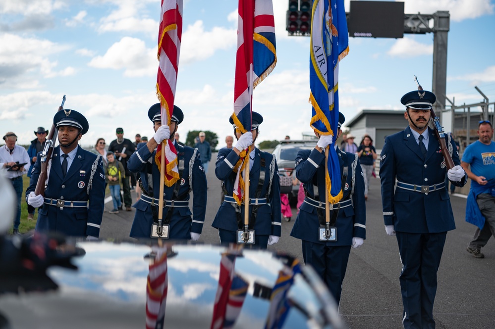 The overseas honor guard perspective: RAF Mildenhall