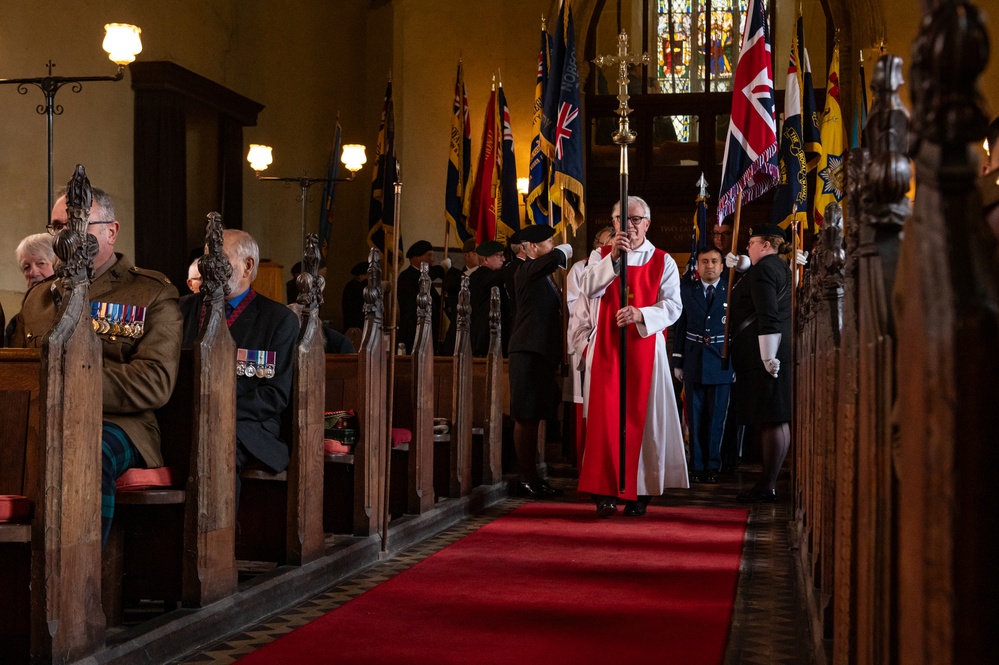 The overseas honor guard perspective: RAF Mildenhall