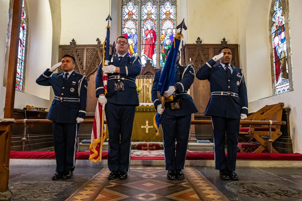 The overseas honor guard perspective: RAF Mildenhall