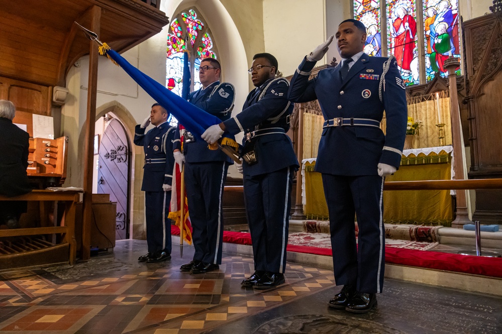 The overseas honor guard perspective: RAF Mildenhall